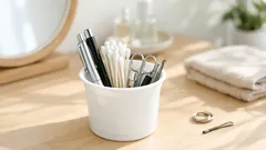 バニラヨーグルトの丸い容器、捨てないで！小物収納に効く再利用アイデア3選